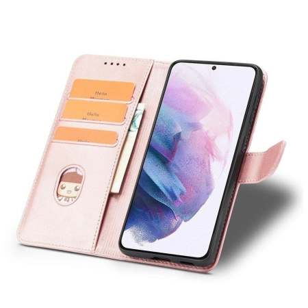 HURTEL MAGNET CASE POKROWIEC Z KLAPKĄ DO SAMSUNG GALAXY S22+ (S22 PLUS)