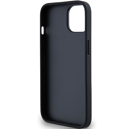 DKNY ETUI HARDCASE DO IPHONE 15 14 13 6.1 Z METALOWYM LOGO I MONO STRIPE