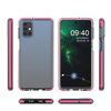 Spring Case pokrowiec żelowe etui z kolorową ramką do Samsung Galaxy M31s ciemnoróżowy