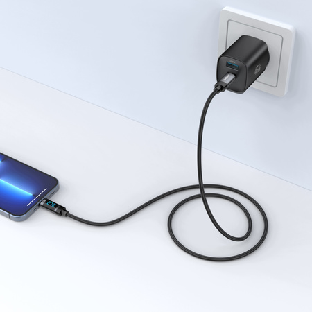 PALPRO KABEL USB-C LIGHTNING SZYBKIE ŁADOWANIE DO APPLE IPHONE 12 13 14 1M