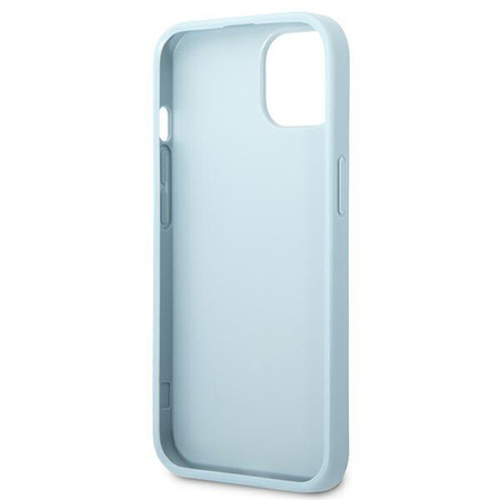 Guess GUHCP13SPS4MB iPhone 13 mini 5,4" niebieski/blue hardcase Saffiano 4G Small Metal Logo