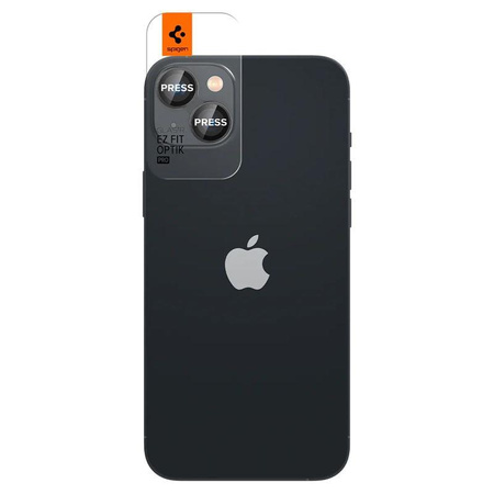 OSŁONA APARATU SPIGEN OPTIK.TR ”EZ FIT” CAMERA PROTECTOR 2-PACK IPHONE 14 / 14 PLUS BLACK