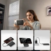 Powerbank Baseus EnerFill FT11 10000mAh 27W kompatybilny z MagSafe, do Apple Watch i smartfonów z kablem USB-C 20V/3A 30 cm - czarny