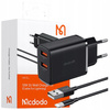 MCDODO ŁADOWARKA SIECIOWA DO APPLE 2XUSB 12W + KABEL DO IPHONE LIGHTNING 1M