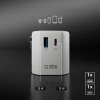 Adapter podróżny SBS TEADAPTUSBTCUNI USB-C USB-A uniwersalny - biały