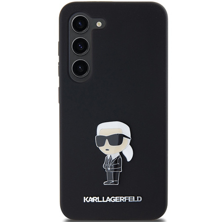 KARL LAGERFELD ETUI HARDCASE DO IPHONE 13 PRO MAX CHOUPETTE HEAD & MONOGRAM