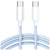 CO2 ŁADOWARKA KABEL USB-C SZYBKIE ŁADOWANIE USB TYP C DO IPHONE 15 1M RÓŻOWY