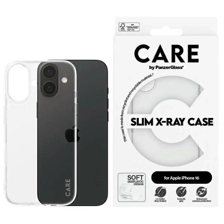 PANZERGLASS ETUI X-RAY SOFT BASIC CASE DO IPHONE 16 DO MAGSAFE OCHRONA