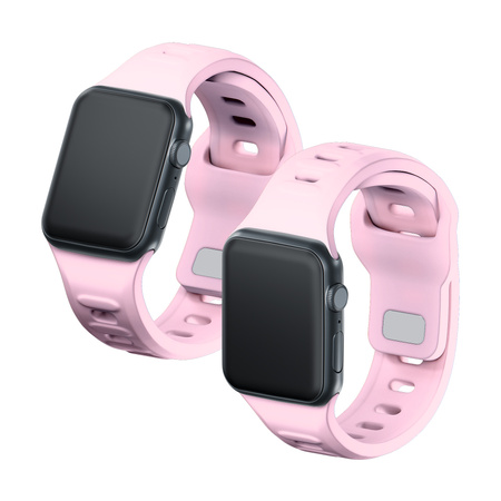3MK PASEK DO APPLE WATCH 38 40 41 42 MM SMALL SILIKONOWY ERGONOMICZNY