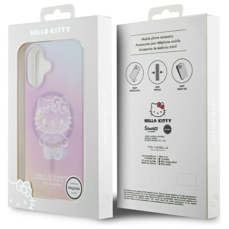 HELLO KITTY ETUI HARDCASE DO IPHONE 16 6.1 Z DO MAGSAFE IML 50TH