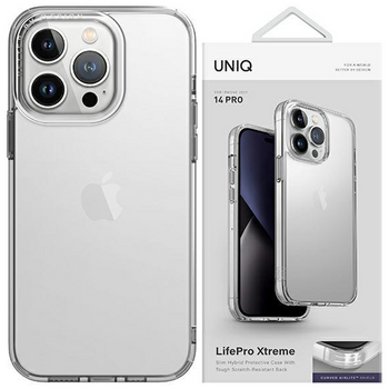 Etui UNIQ LifePro Xtreme Magclick Charging do iPhone 15 Pro - przezroczyste