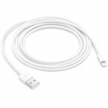 Kabel do telefonu Co2, ładowarka 2m USB do iPhone 7 X 11 12 13 14