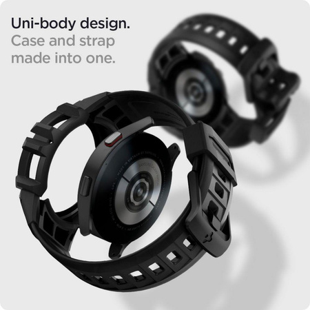 SPIGEN RUGGED ARMOR ”PRO” GALAXY WATCH 4 / 5 (44 MM) CHARCOAL GREY
