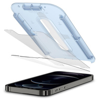 SZKŁO HARTOWANE SPIGEN GLAS.TR ”EZ FIT” 2-PACK IPHONE 12/12 PRO