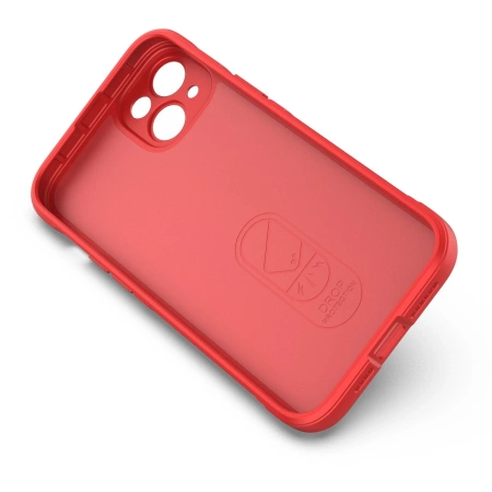 Magic Shield Case etui do iPhone 14 Plus elastyczny pancerny pokrowiec czerwony