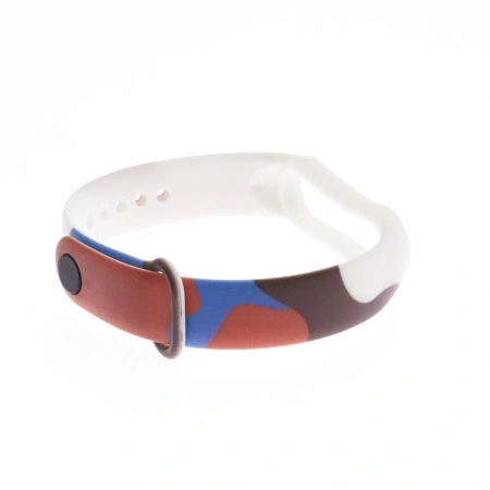 STRAP MORO OPASKA PASEK DO XIAOMI MI BAND 4 3 SILIKONOWA BRANSOLETKA WZÓR 8