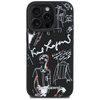 Etui Karl Lagerfeld Grained Pattern &    Logo MagSafe do iPhone 16 Pro czarny