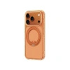 Etui AMAZINGTHING Titan Pro Spin na iPhone 17 Pro kompatybilne z MagSafe - pomarańczowe