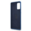 Etui U.S. Polo Assn. Silicone Collection na Samsung Galaxy S20+ - granatowe