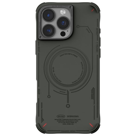 Skinarma etui Mecha iPhone 16 Pro Max    6.9 Magnetic Charging oliwkowy/olive