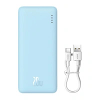 BASEUS POWERBANK 20000MAH DO TELEFONÓW 20W Z FUNKCJĄ SZYBKIEGO ŁADOWANIA