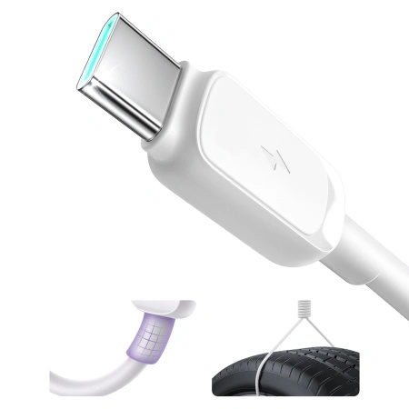 JOYROOM KABEL USB-C 3A 1.2M DO TELEFONÓW OPPO VIVO XIAOMI SZYBKIE ŁADOWANIE