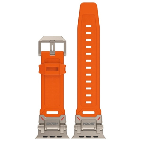 Skinarma pasek Titon Apple Watch Ultra   49mm pomarańczowy/orange