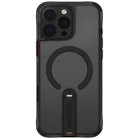 Etui Skinarma Helix do iPhone 16 Pro Max Magnetic Charging 360 Rotating Stand czarny