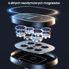 AWEI MAGNETYCZNY UCHWYT DO TELEFONÓW X21 DO SAMOCHODU UNIWERSALNY DO 6 CALI