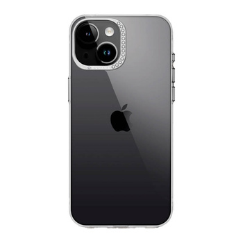 JOYROOM ETUI CASE DO IPHONE 15 PLUS TRANSPARENTNE GLACIER CASE Z OCHRONĄ
