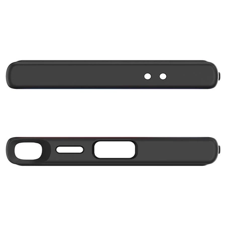 Etui Spigen Ultra Hybrid na Samsung Galaxy S24 Ultra - przezroczysto-czarne