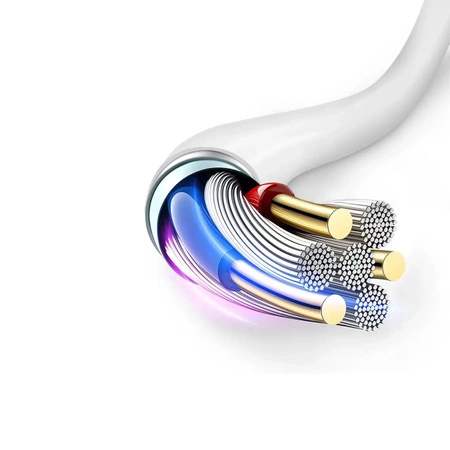 Ładowarka sieciowa Dudao A20EU USB-A 18W - biała + kabel USB-A - Lightning