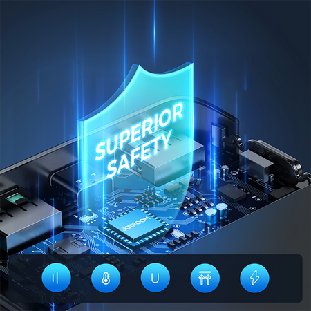Joyroom powerbank 22.5W 30000mAh PD QC3.0 AFC czarny (JR-QP193)