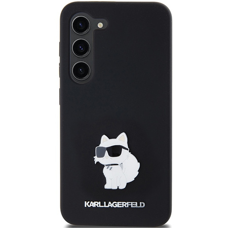 KARL LAGERFELD ETUI DO SAMSUNG GALAXY S24 S921 Z METALOWYM PINEM CHOUPETTE