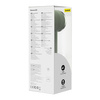 Baseus mini wentylator wiatrak powerbank z wbudowanym kablem USB Typ C 4000mAh zielony (ACFX010106)