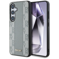 DKNY CASE DO MAGSAFE DO SAMSUNG GALAXY S25 SKÓRZANE ETUI WZÓR CHECKERED