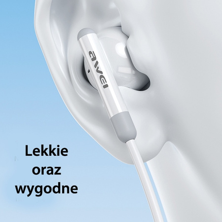 AWEI SŁUCHAWKI PC-6T STEREO Z USB-C DO LAPTOPA KOMPUTERA MACBOOKA