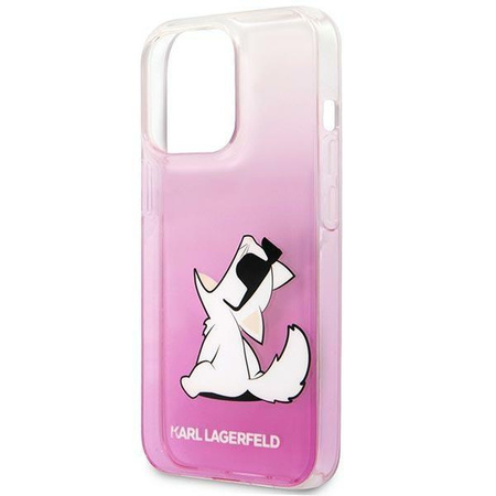 Karl Lagerfeld KLHCP14XCFNRCPI iPhone 14 Pro Max 6,7" hardcase różowy/pink Choupette Fun