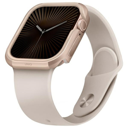 UNIQ ETUI VALENCIA DO APPLE WATCH SERIES 46MM ZŁOTE CASE ZNAKOMITA OCHRONA