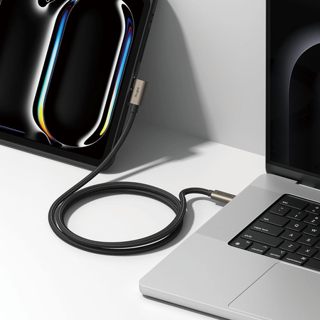 RINGKE KABEL USB-C 3.2 DO LAPTOP TELEFON 200CM PD240W ODPORNOŚĆ NA ZGINANIE