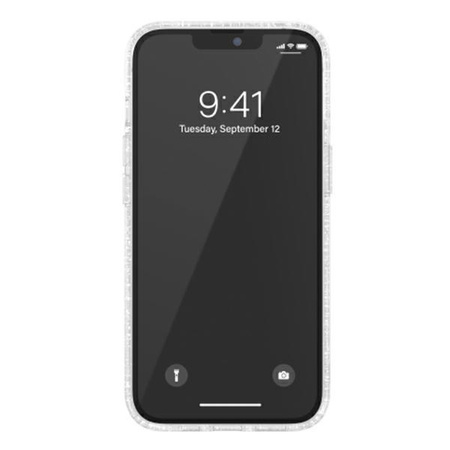 Etui Adidas OR Protective na iPhone 13 Pro / 13 Clear Case Glitter - przezroczyste 47120