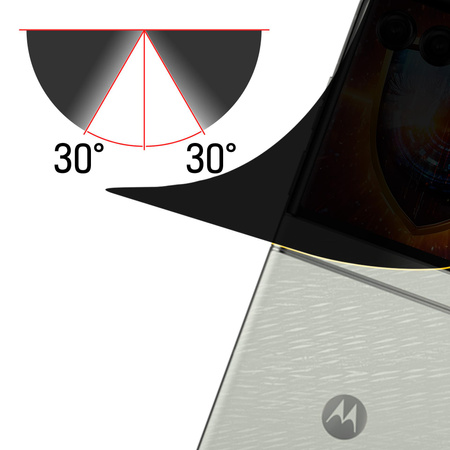 3MK FOLIA OCHRONNA DO MOTOROLA RAZR 60 3MK SILKY MATT PRIVACY OCHRONA