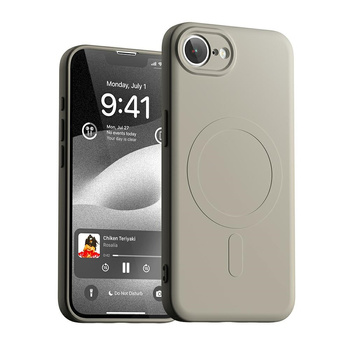 MERCURY ETUI SEMI-SILICONE MAGSAFE DO IPHONE 16E CASE Z ODPORNOŚCIĄ NA