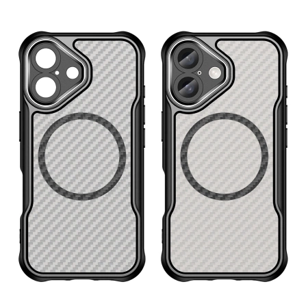 HURTEL ETUI CASE LEADING SERIES DO IPHONE 16 DO MAGSAFE SILIKONOWE CZARNE