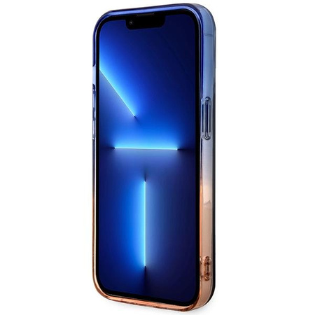 Etui BMW BMHMP14XHTGE na iPhone 14 Pro Max 6.7" - szare hardcase Gradient Bumper MagSafe