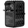 Verbatim Adapter podróżny EU/UK/US GaNUSB-A/3xUSB-C PD 140W UTA-10 czarny/black 32125