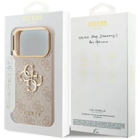 GUESS ETUI 4G BIG CLASSIC LOGO DO IPHONE 17 PRO MAX WYSOKIEJ