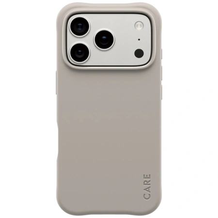 Etui CARE by PanzerGlass Fashionable Samba MagSafe na iPhone 17 Pro - szary