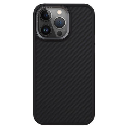 UNIQ etui Keva iPhone 15 Pro 6.1" Magclick Charging czarny/carbon black
