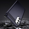 Carbon Case etui do Samsung Galaxy A54 5G elastyczny silikonowy karbonowy pokrowiec niebieskie